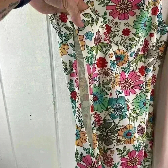 Joy & Co Size Small Sleeveless Floral Print Dress Excellent New Condition NWOT - Picture 6 of 8